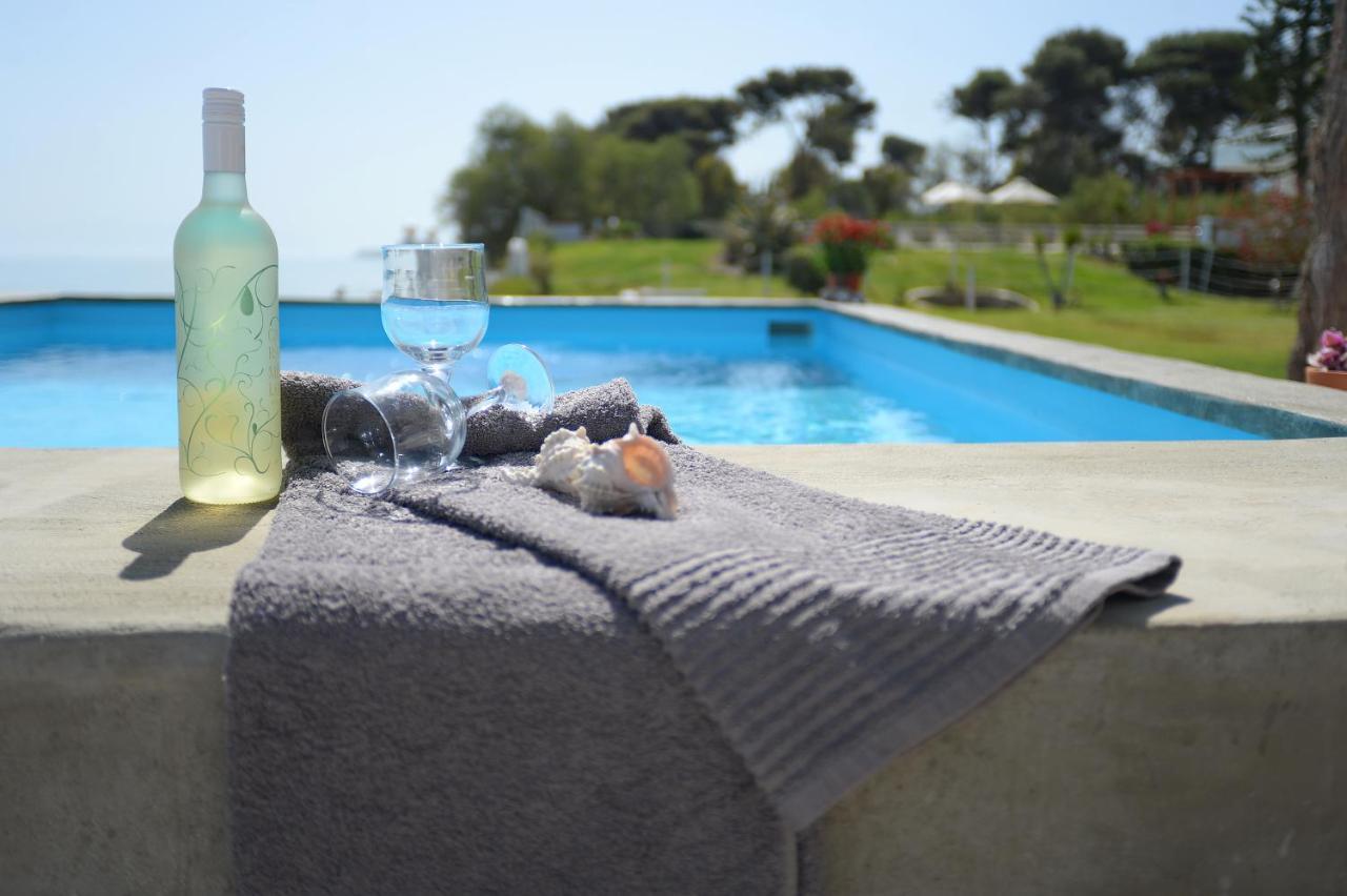 Antorina Beachfront Villas With Private Pools Kamari  Buitenkant foto