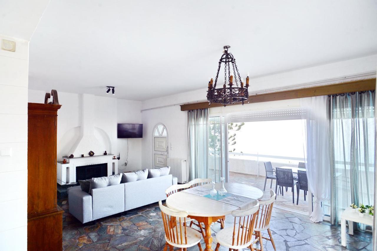 Antorina Beachfront Villas With Private Pools Kamari  Buitenkant foto