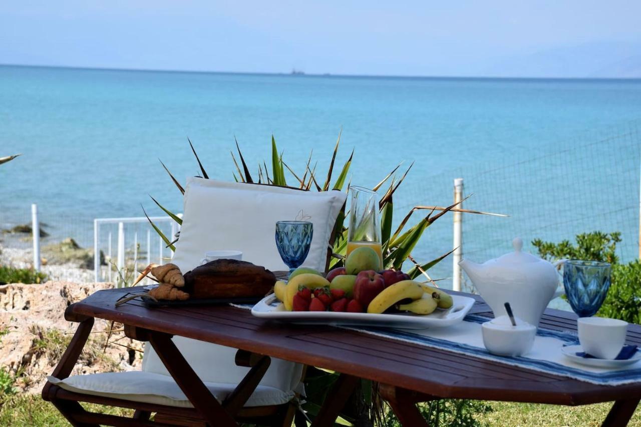 Antorina Beachfront Villas With Private Pools Kamari  Buitenkant foto